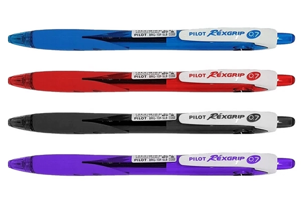 Bút Bi Bấm Pilot Rexgrip 0.7mm